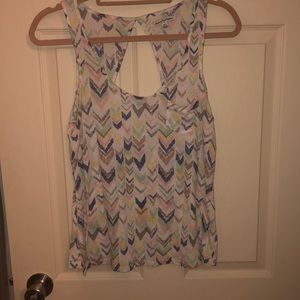 American Eagles Open Triangle Back Tank